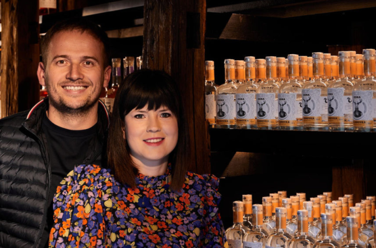 Dinko Romić i supruga Eva