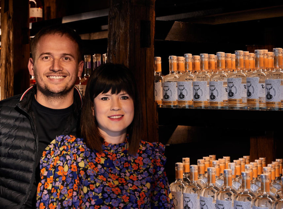 Dinko Romić i supruga Eva