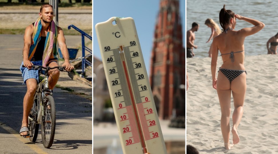 Osijek na vrućih +38°C