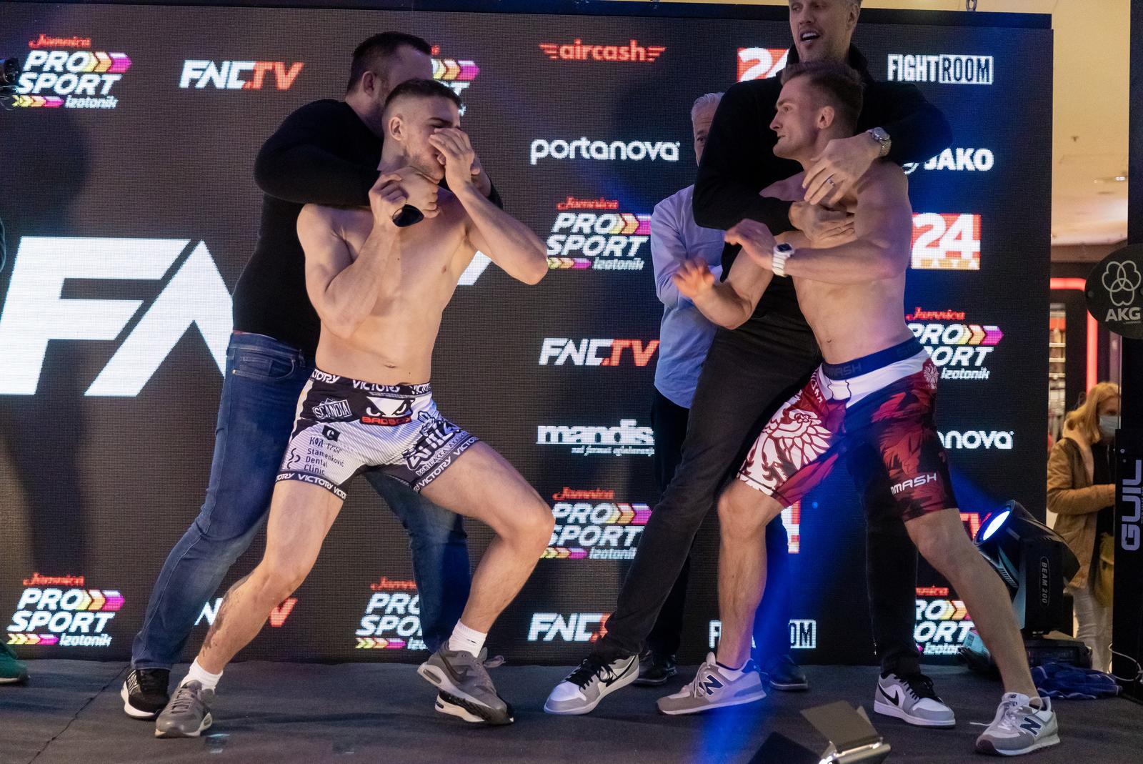 Službeno vaganje boraca za Armagedon finale i FNC 4