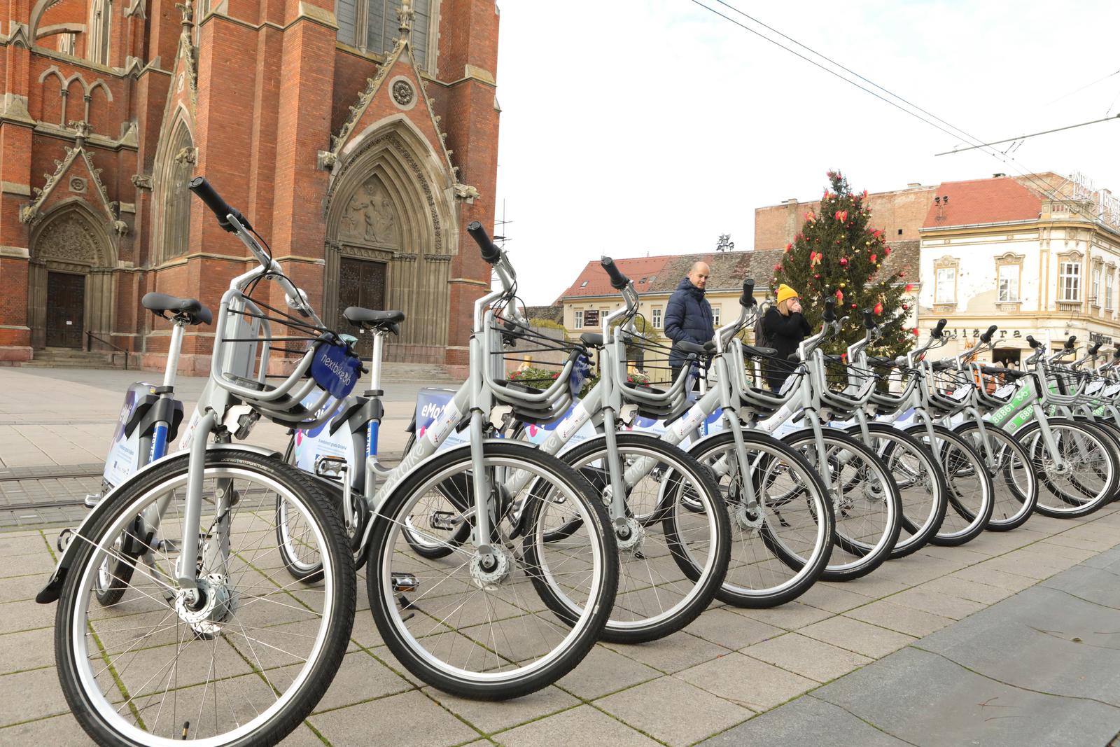 Prosinac 2021. – U pogon pušten sustav javnih bicikala