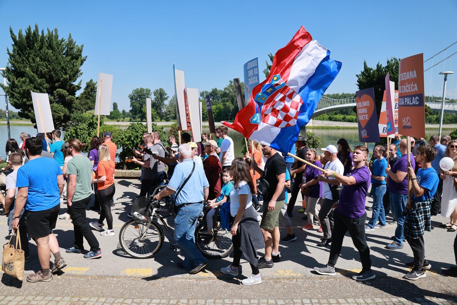 Hod za život Osijek 2024.