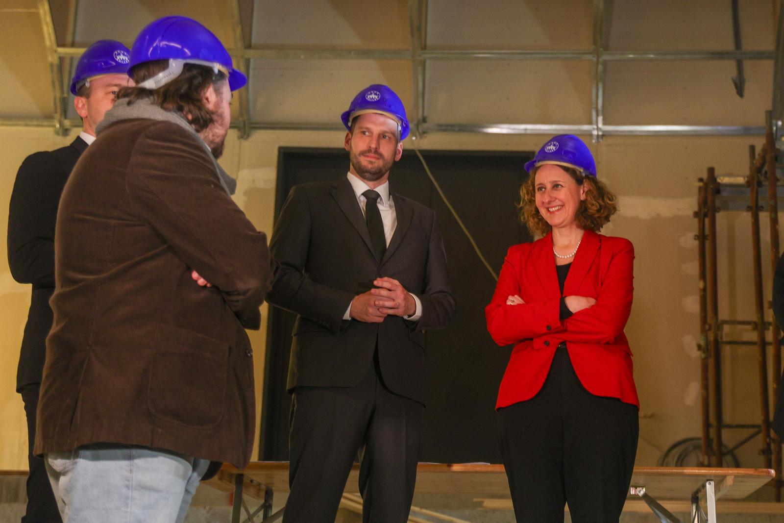 Radovi na koncertnoj dvorani Kulturnog centra Radovi na koncertnoj dvorani Kulturnog centra