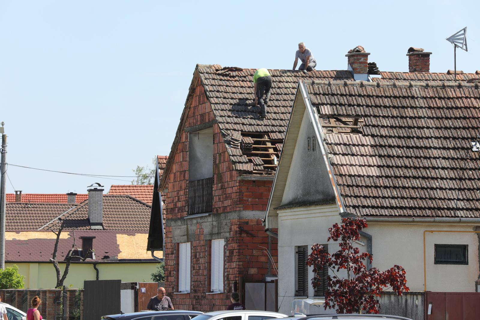 Nevrijeme u slavonskim selima