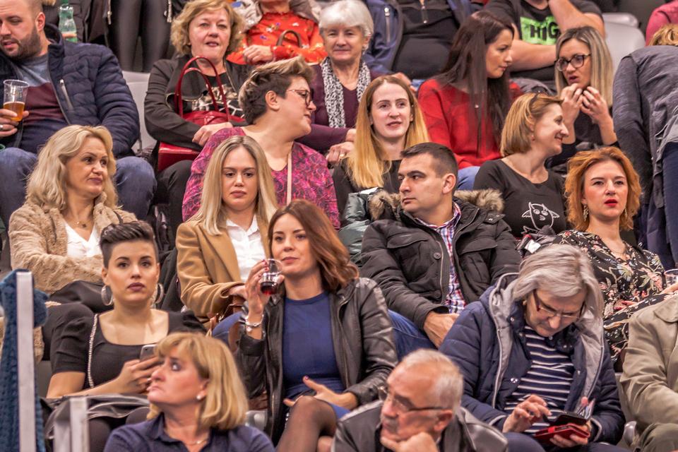 Haris Džinović i legice u dvorani Gradski vrt