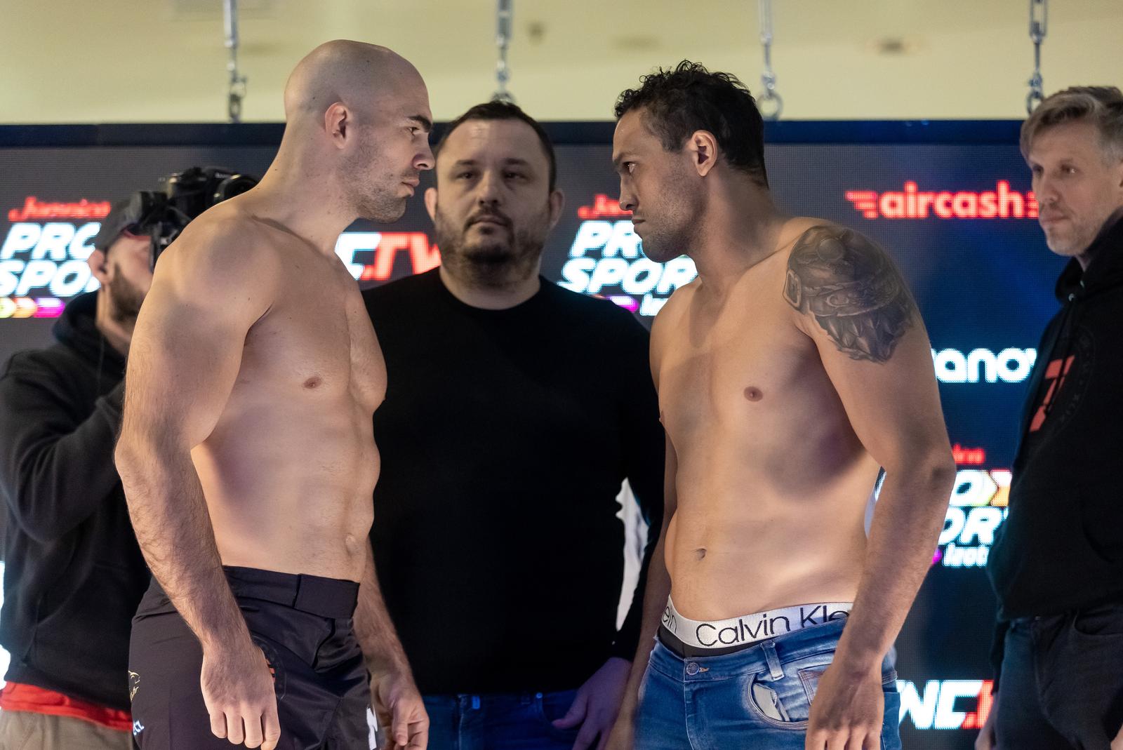 Službeno vaganje boraca za Armagedon finale i FNC 4