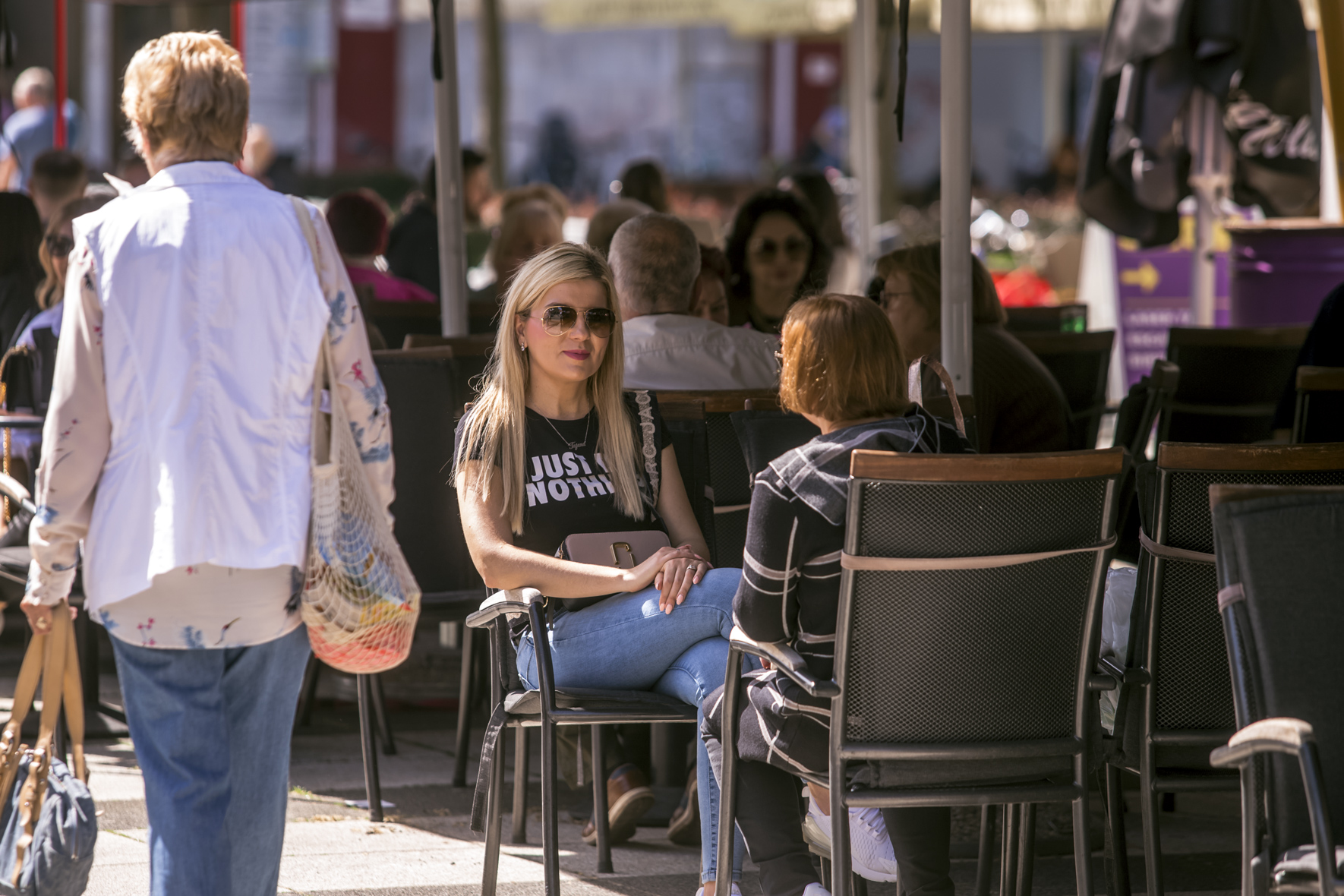 Sunčana subota u središtu Osijeka