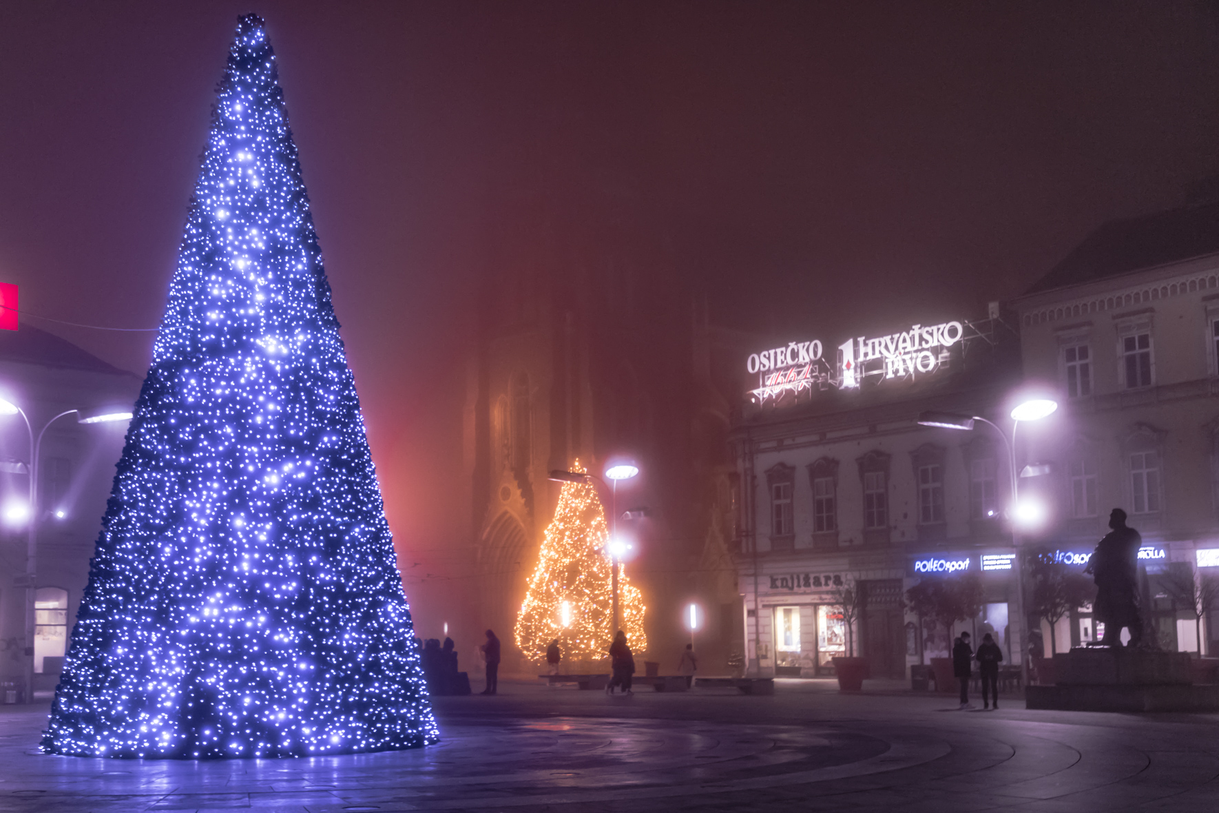 Blagdanski duh u središtu Osijeka Blagdanski duh u središtu Osijeka