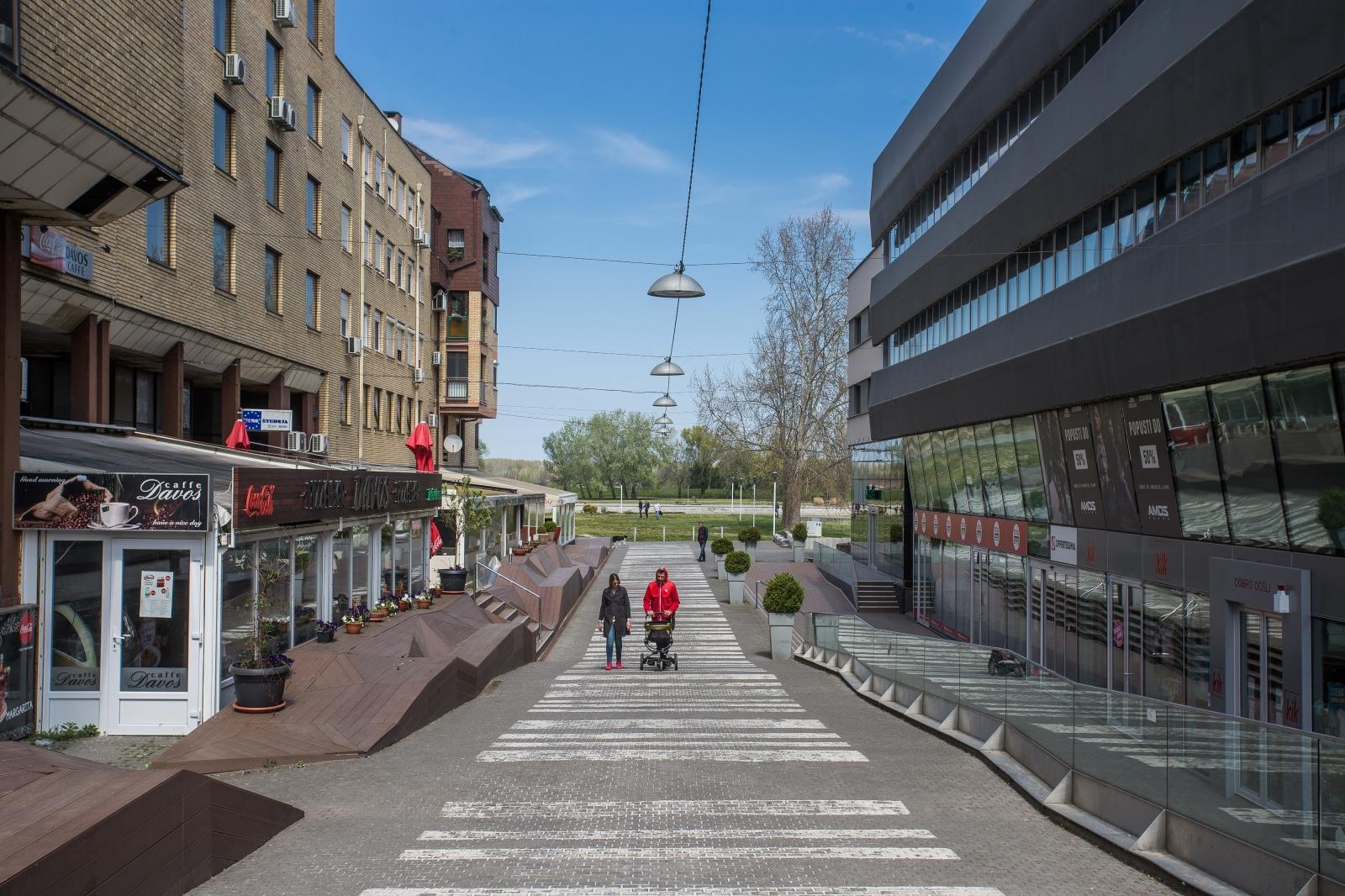 Prazne ulice Osijeka