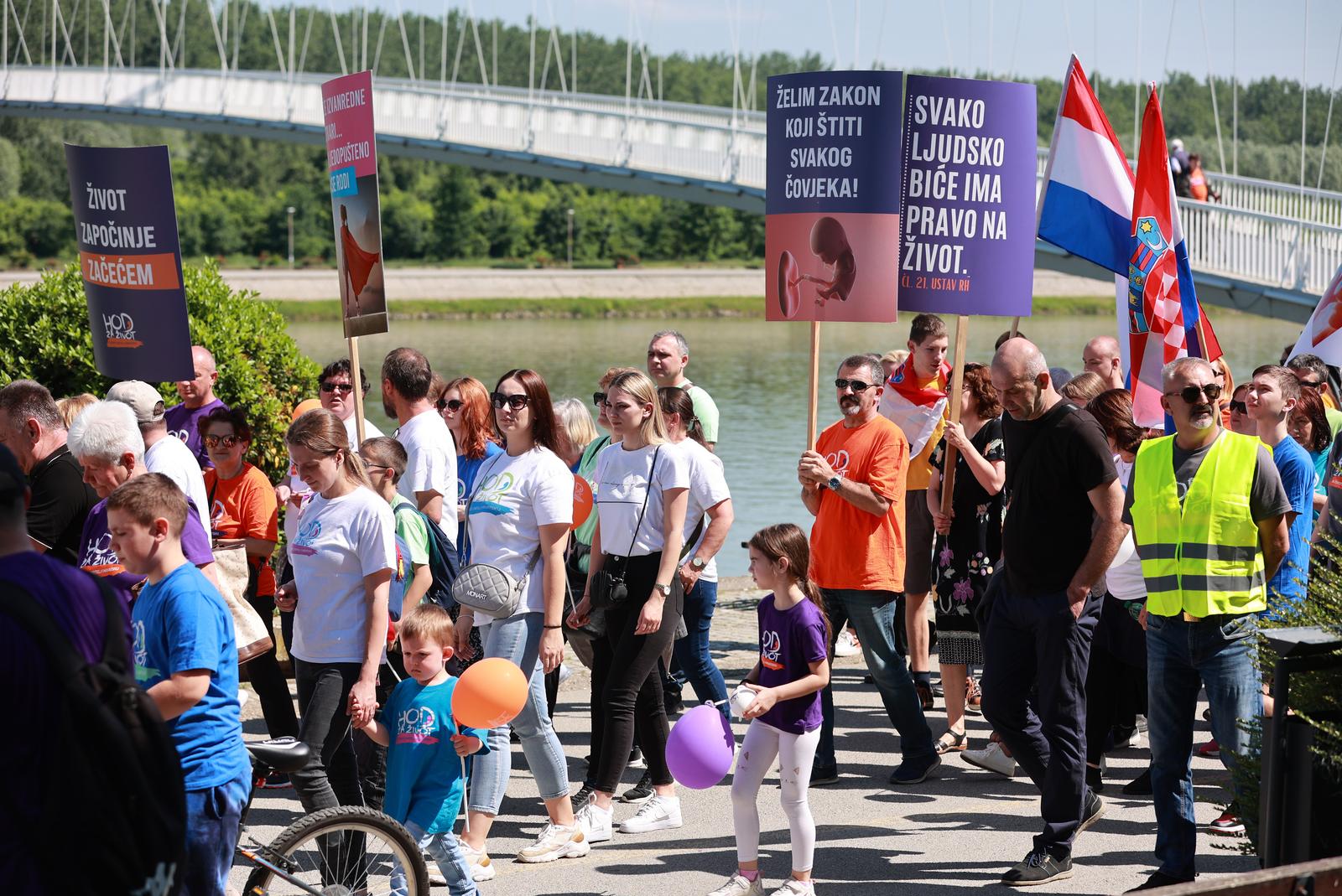 Hod za život Osijek 2024.