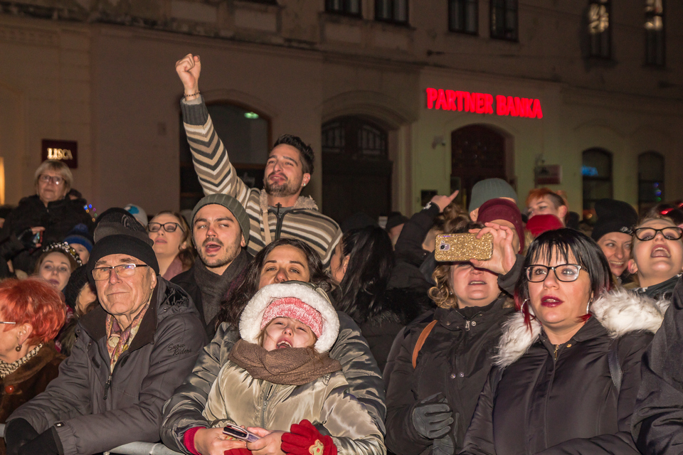 Doček Nove godine 2020. u Osijeku