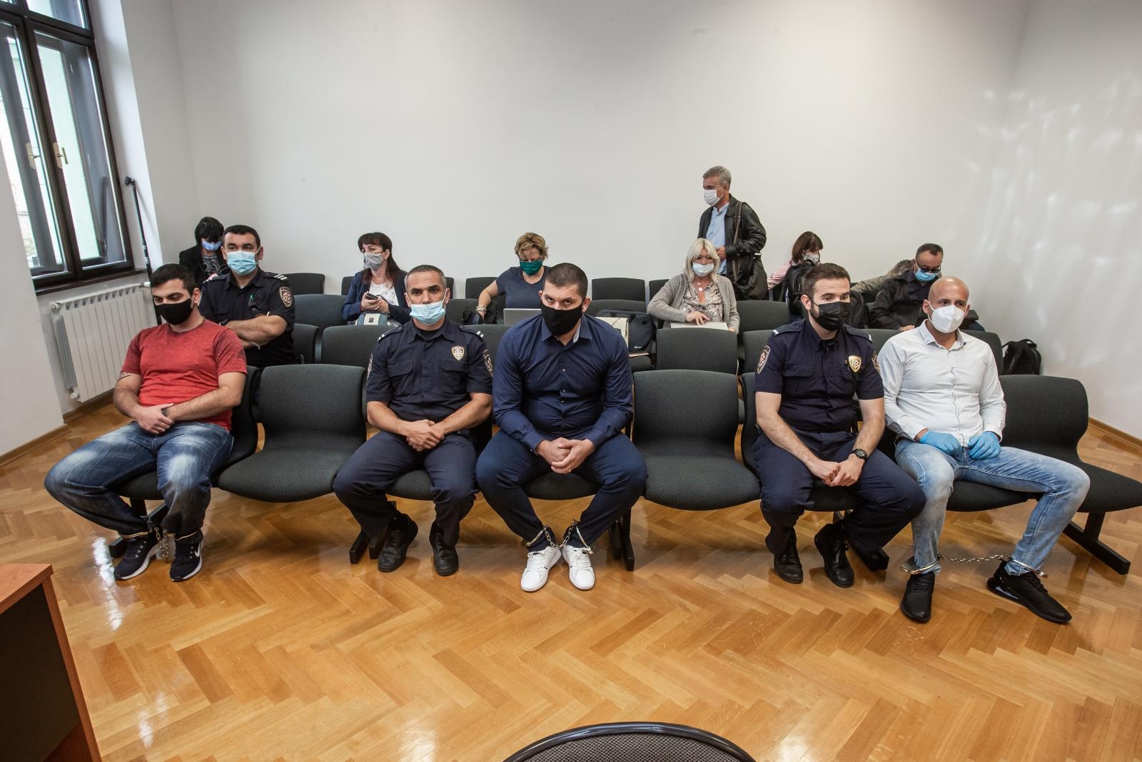 Počelo suđenje zbog pokušaja ubojstva dvojice zaštitara i razbojništva