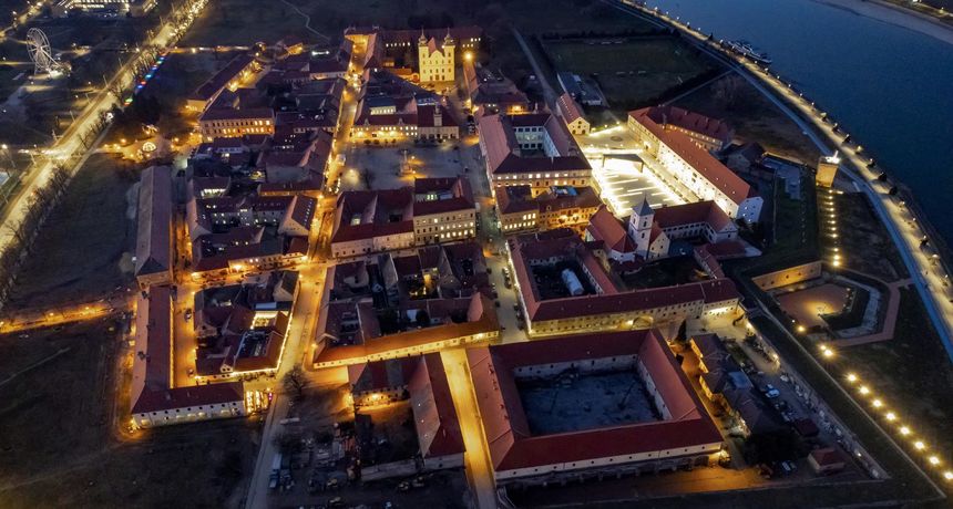 Grad Osijek iz zraka [siječanj 2022.]