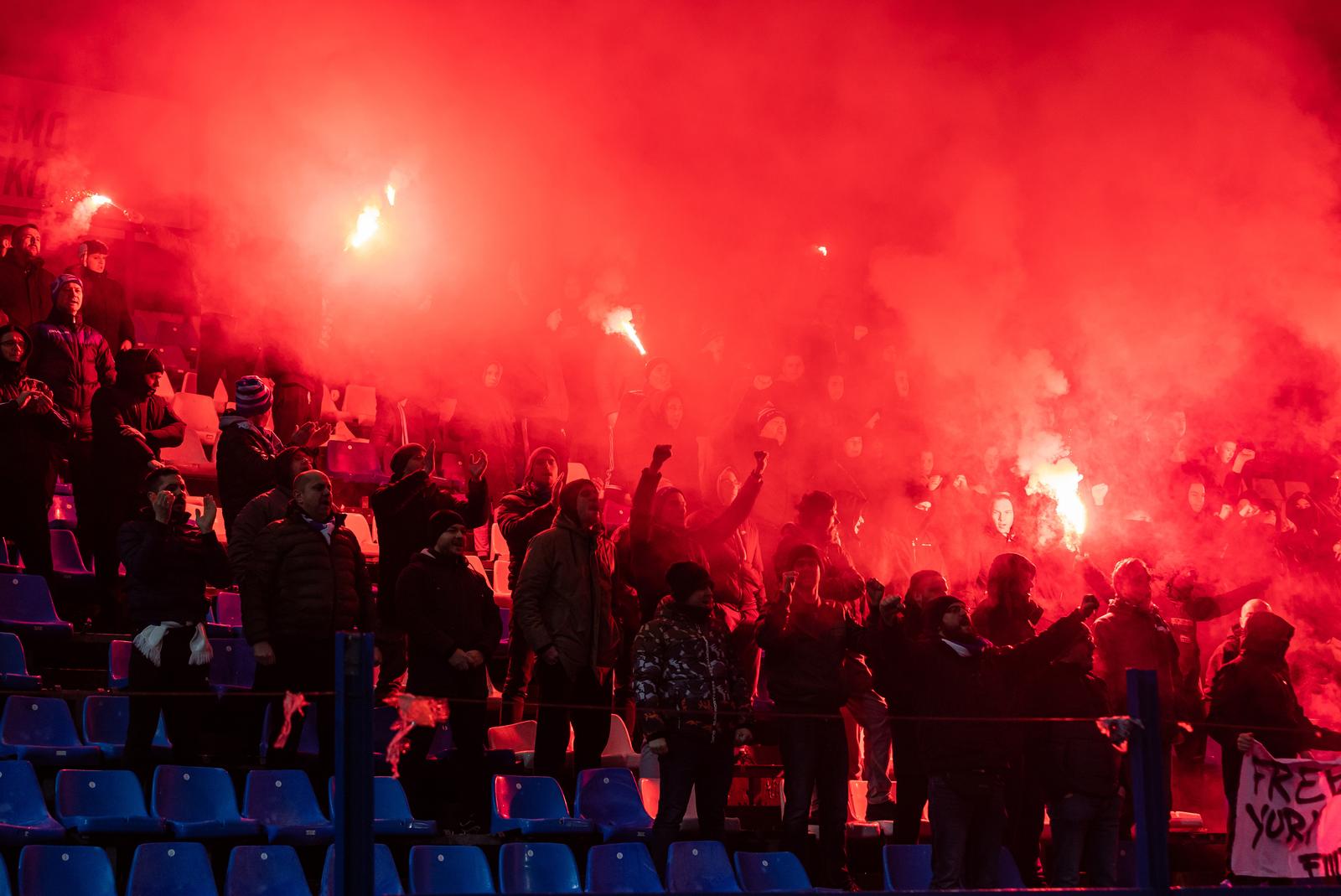 Navijači na treningu NK Osijeka