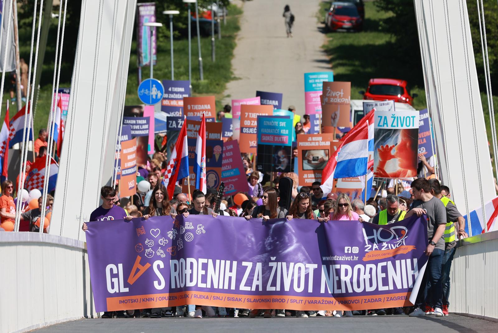 Hod za život Osijek 2024.