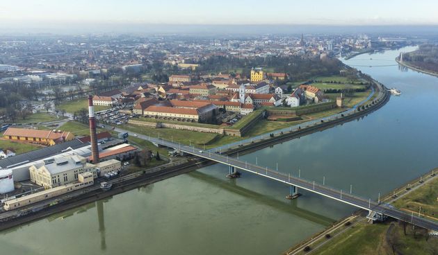 Tvrđa – pogled iz zraka, siječanj 2024. Tvrđa – pogled iz zraka, siječanj 2024.