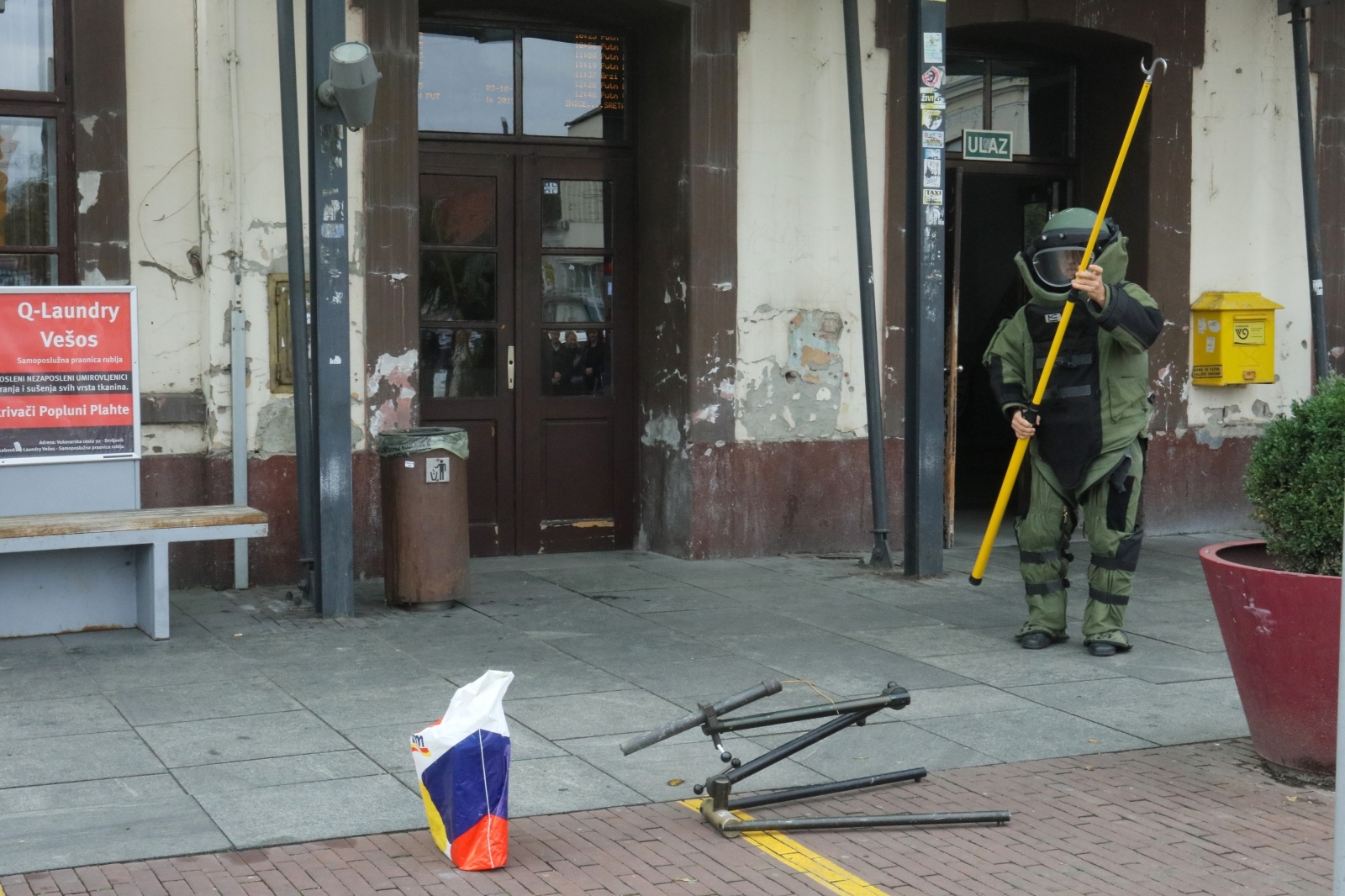 Na željezničkom kolodvoru održana pokazna vježba “Osijek 2019” Na željezničkom kolodvoru održana pokazna vježba “Osijek 2019”