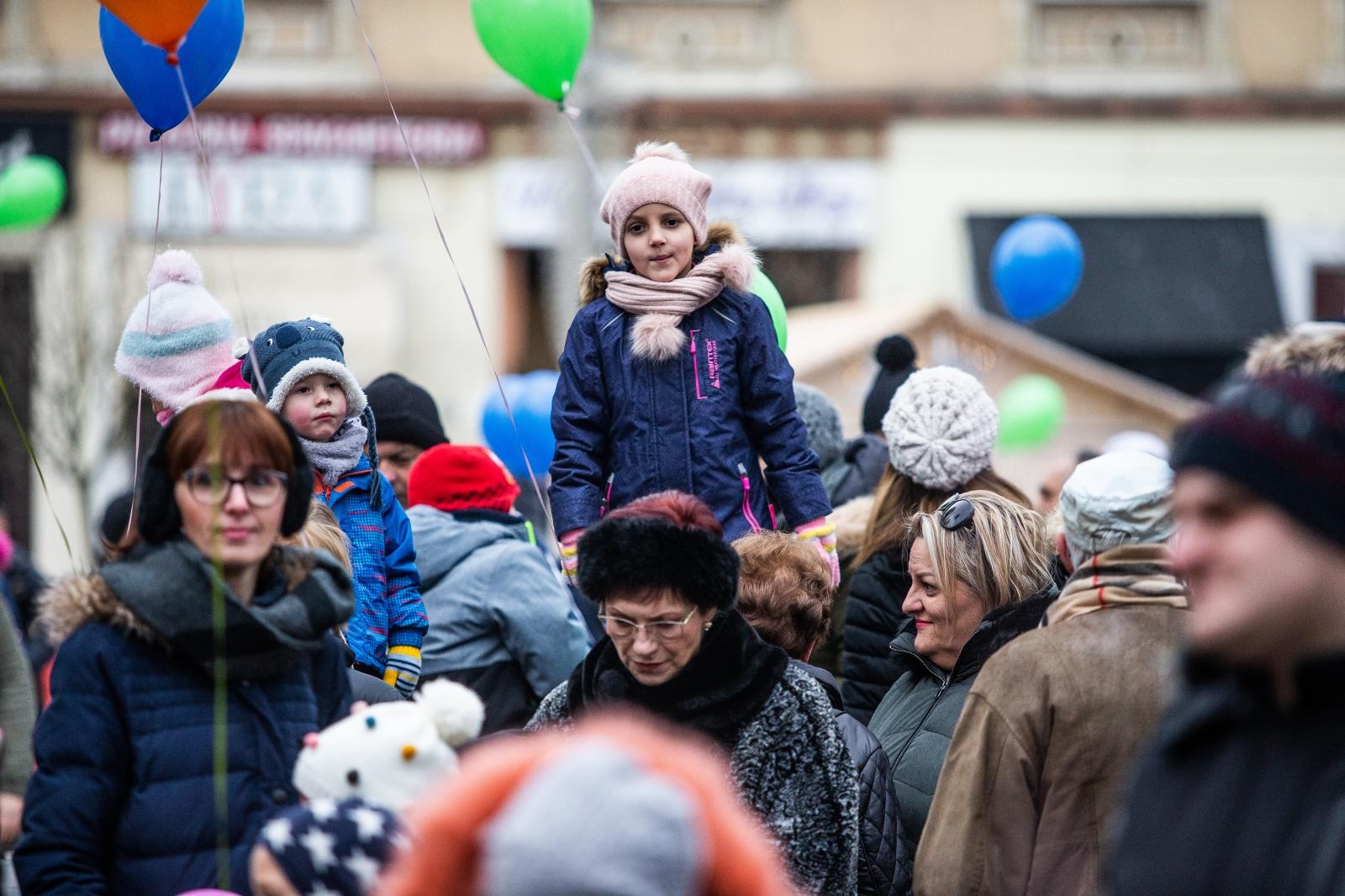 Doček dječje Nove godine u Osijeku