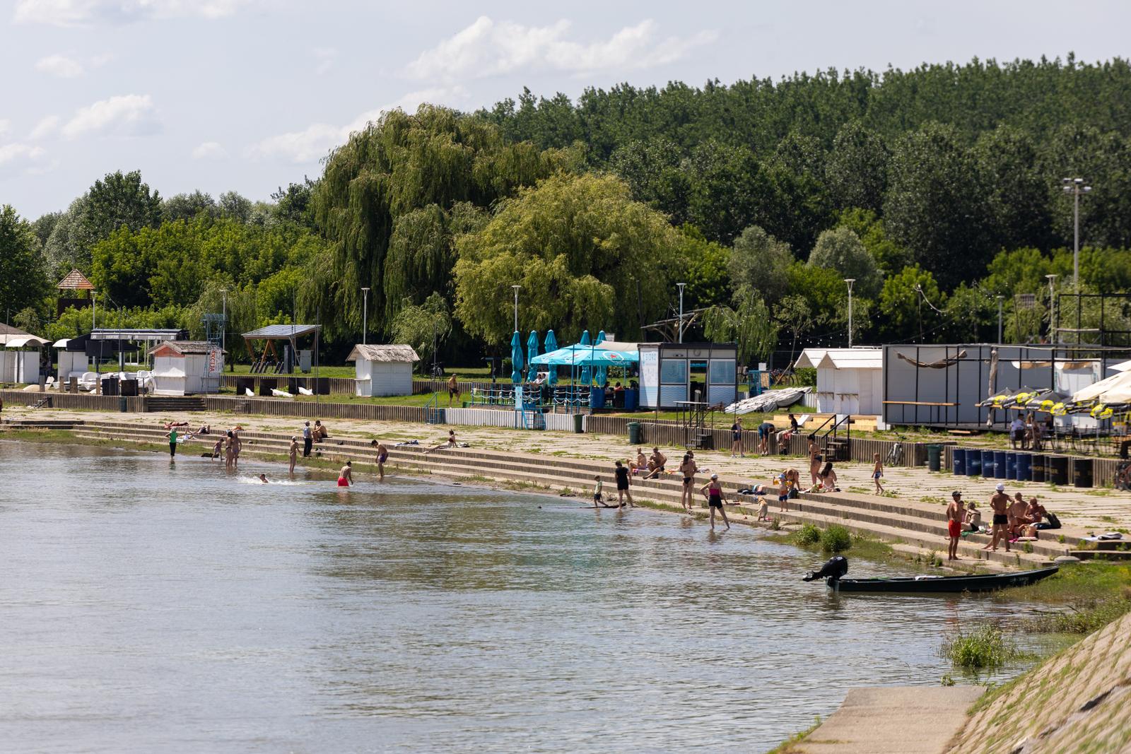 Kupanje na Dravi lipanj 2024.