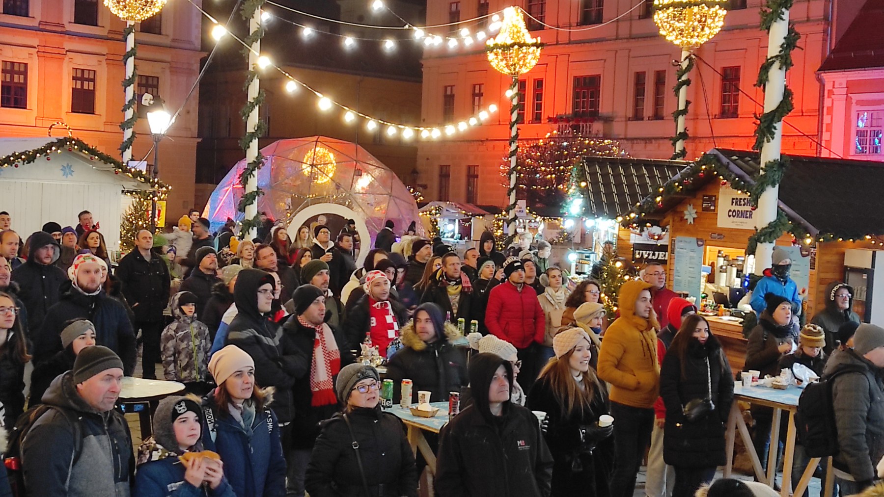 Slavlje navijača u Tvrđi