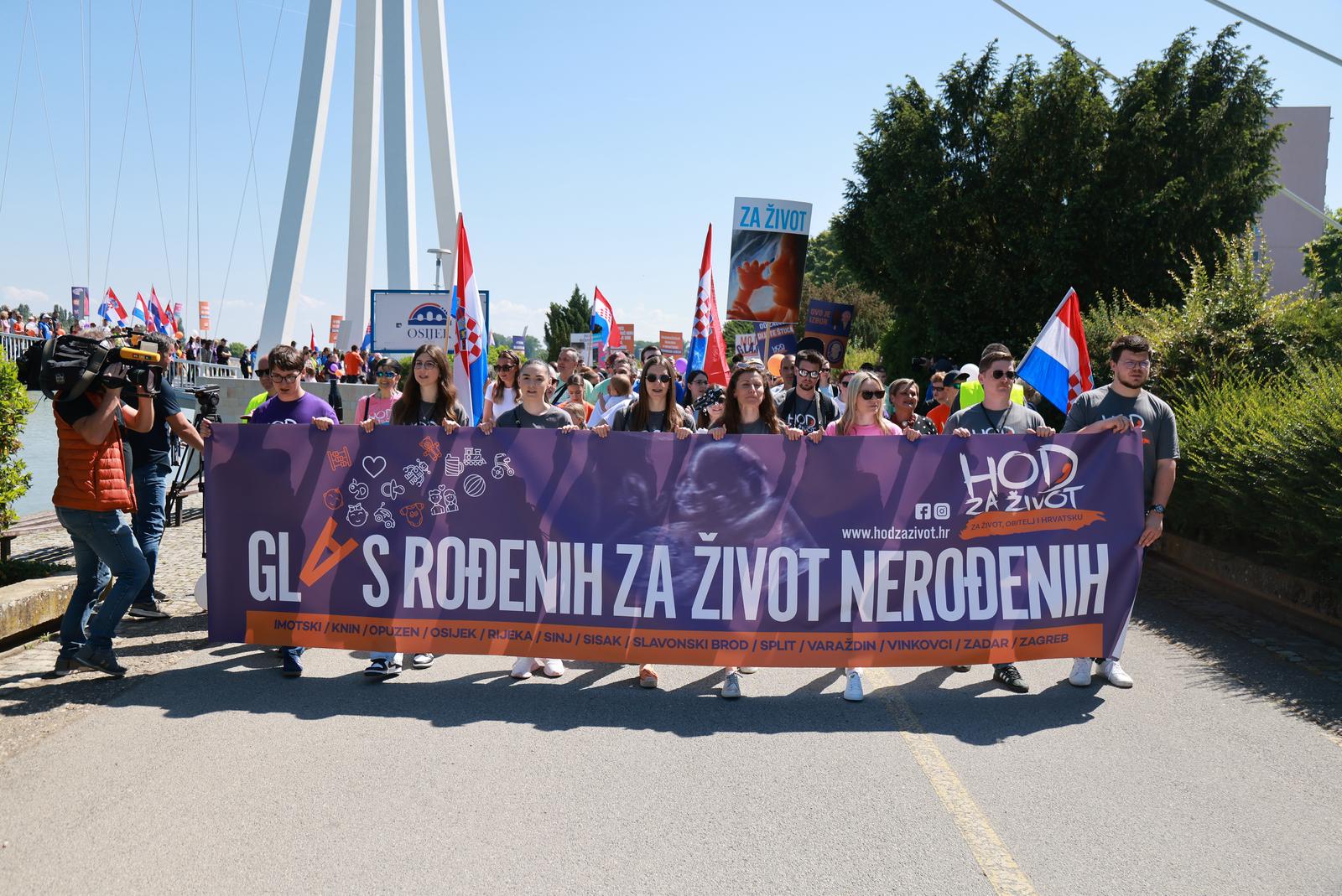 Hod za život Osijek 2024.