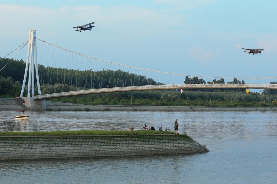 Aviotretiranjekomaraca nad Osijekom 27.6.2019.