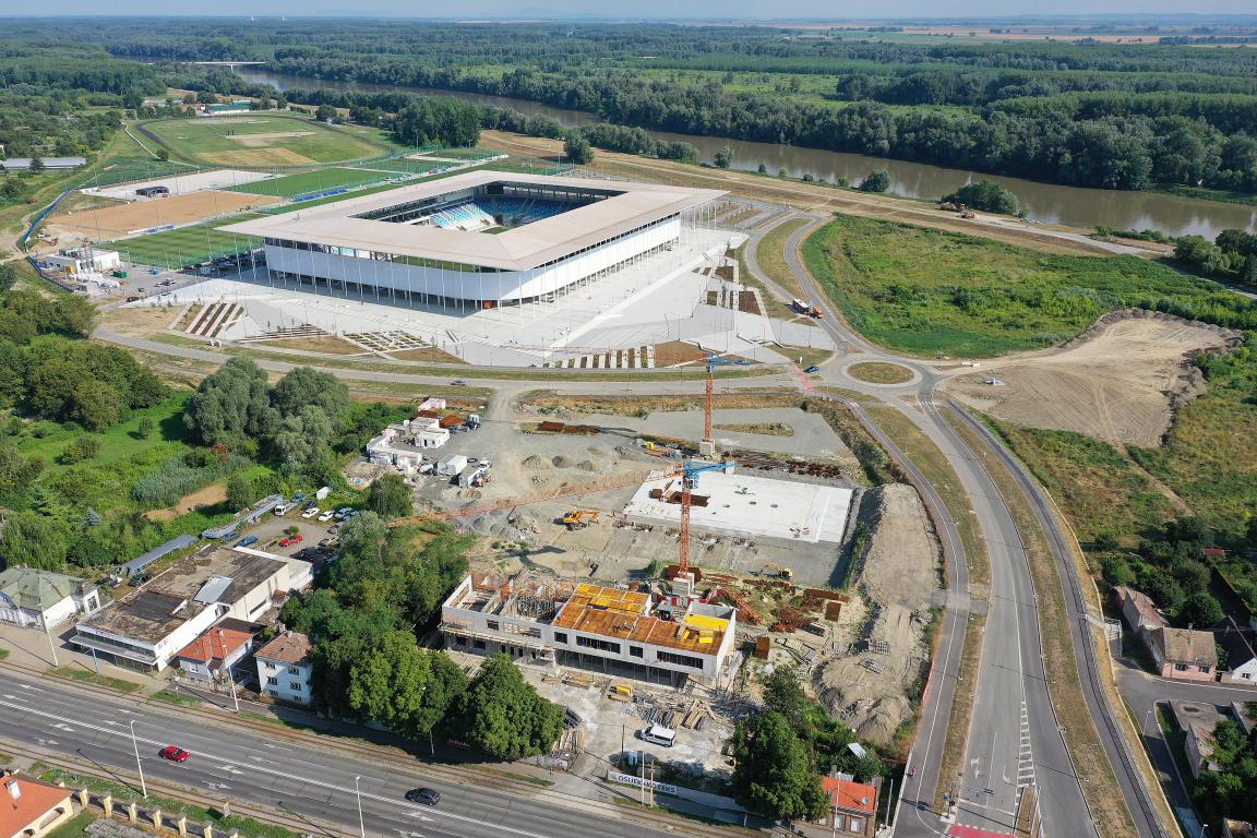 Izgradnja I. gimnazije, srpanj 2023.