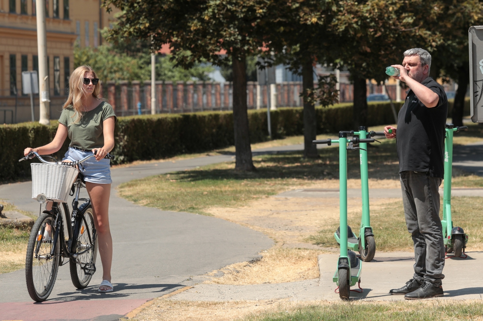 Osijek na +38°C