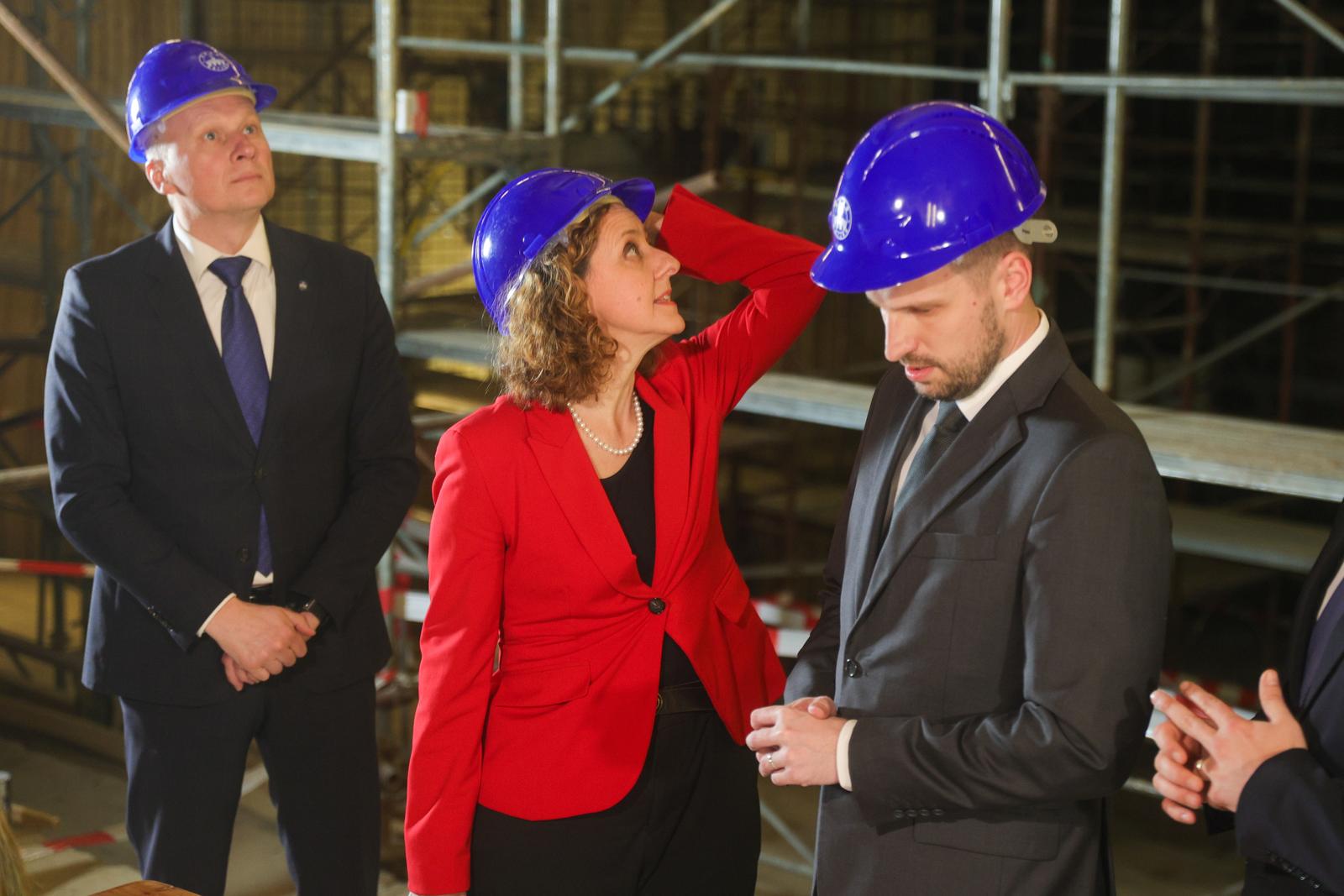 Radovi na koncertnoj dvorani Kulturnog centra Radovi na koncertnoj dvorani Kulturnog centra