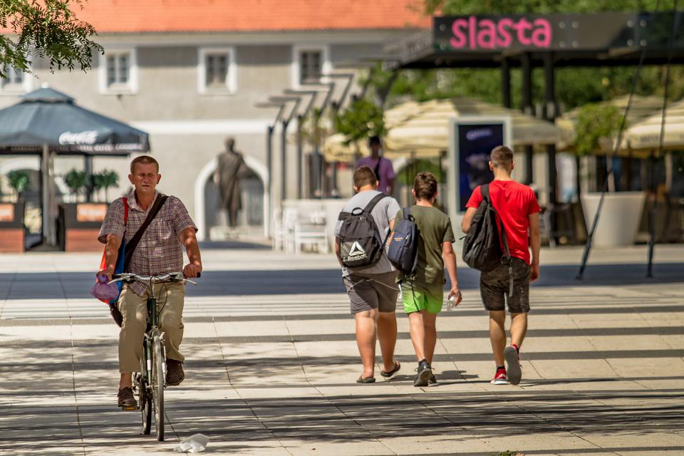 Osijek na vrućih +38°C