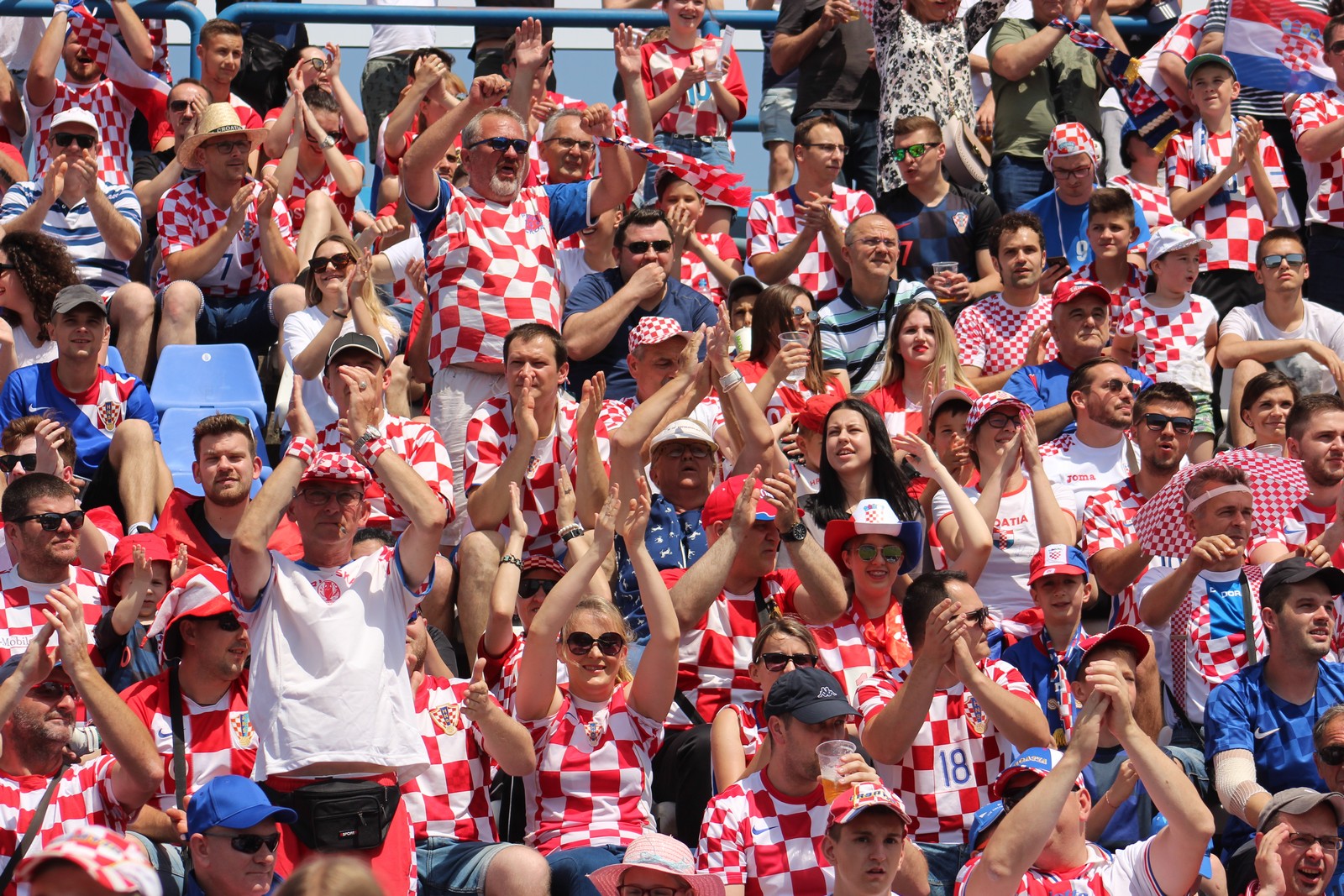 Hrvatska nogometna reprezentacija u Osijeku