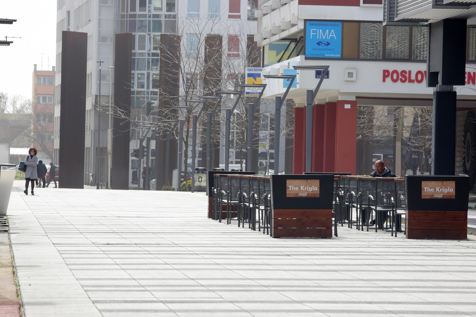 Prošetali smo centrom Osijeka, nije baš tako pusto