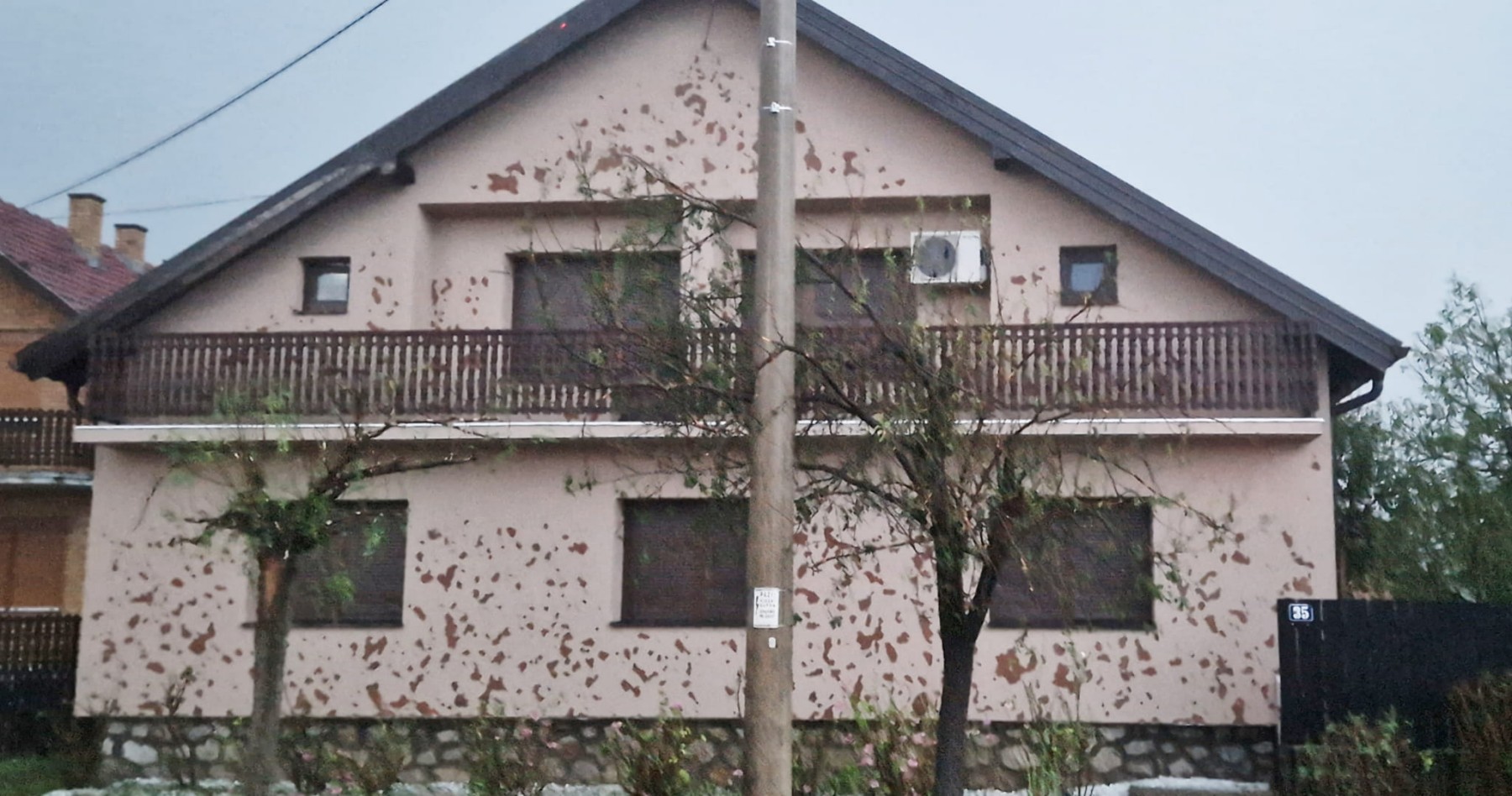 Bošnjaci kod Županje nakon nevremena