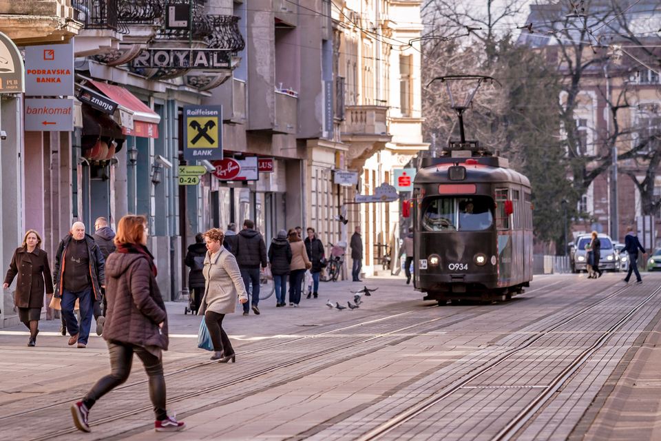 Sunčana šetnja Osijekom