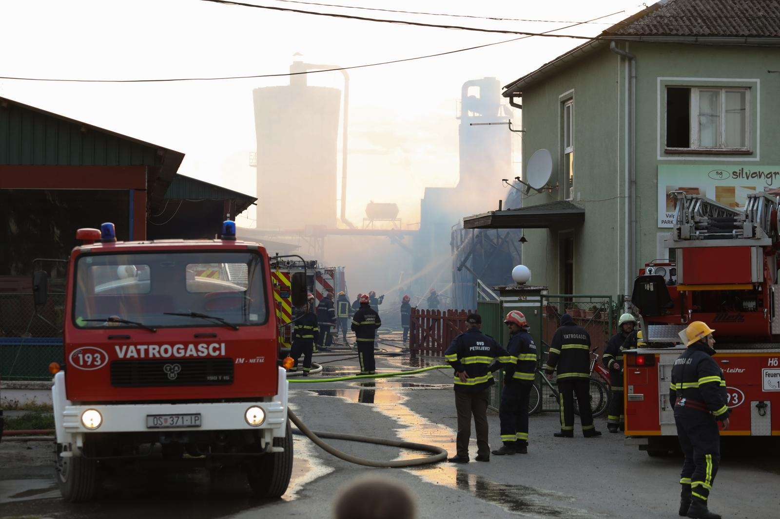 Veliki požar u Valpovu