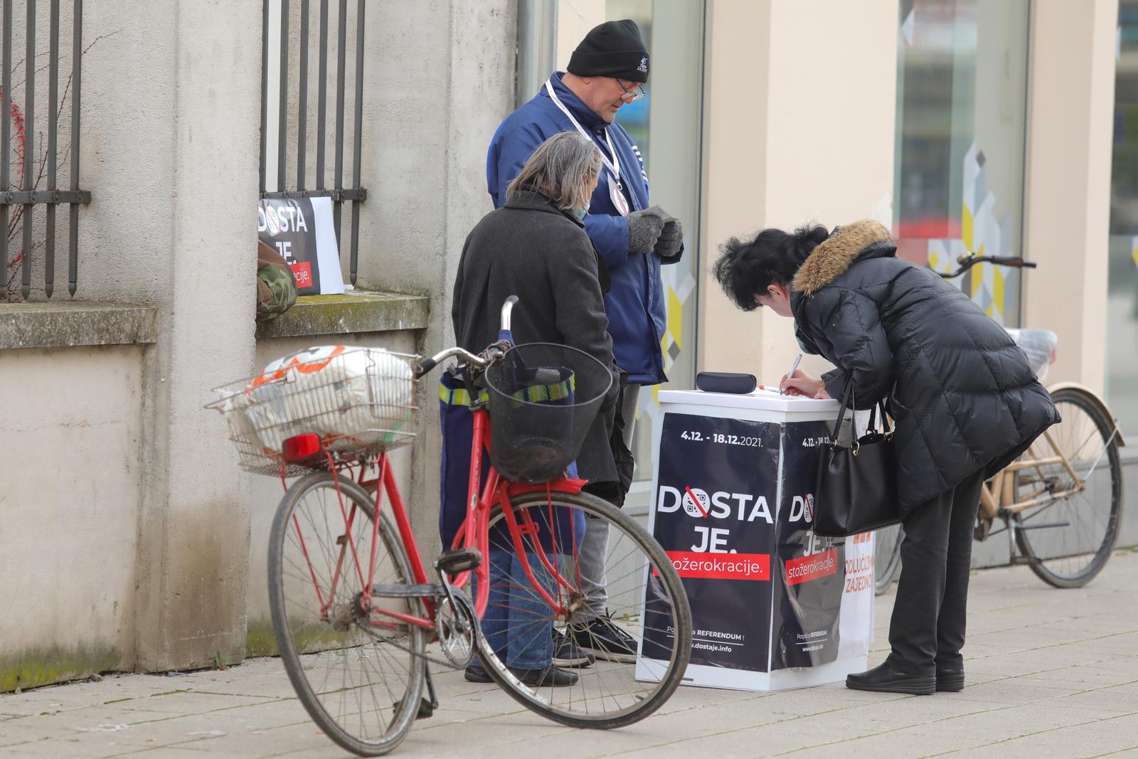 Prikupljanje potpisa za COVID referendum