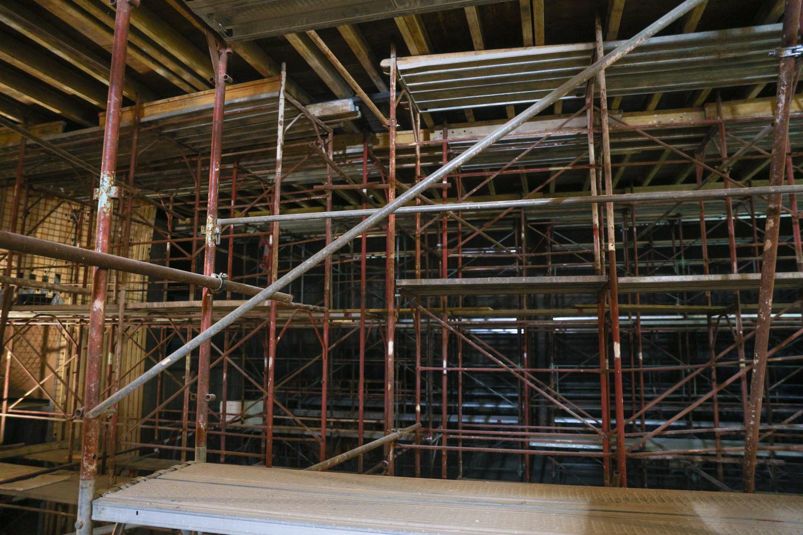 Radovi na koncertnoj dvorani Kulturnog centra Radovi na koncertnoj dvorani Kulturnog centra