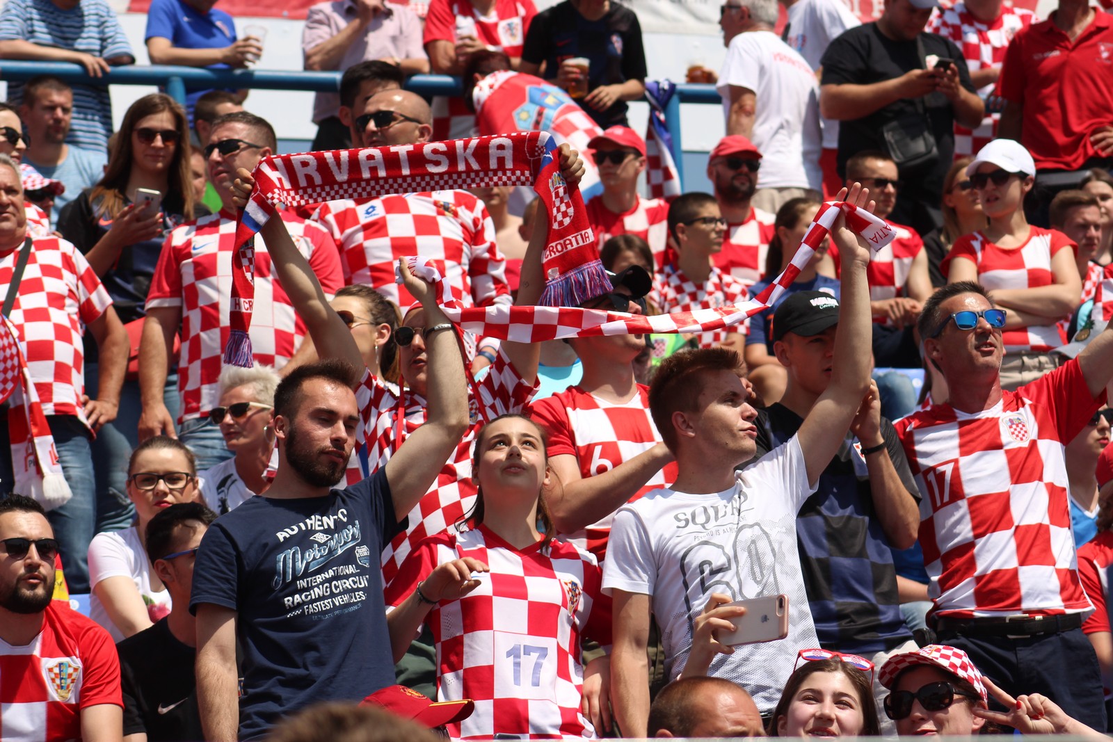 Hrvatska nogometna reprezentacija u Osijeku