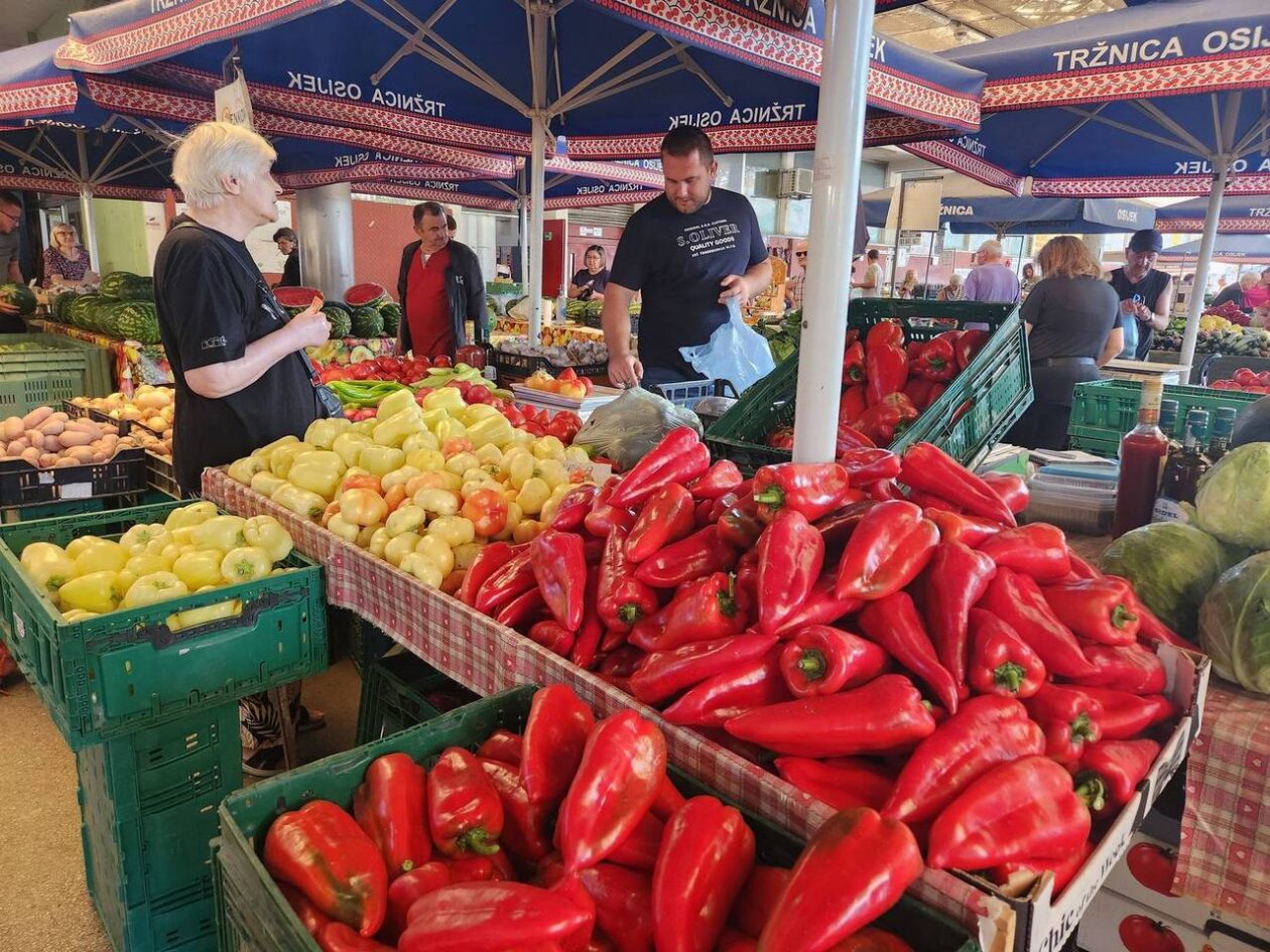 Osječka tržnica 9.8.2025. Osječka tržnica 9.8.2025.