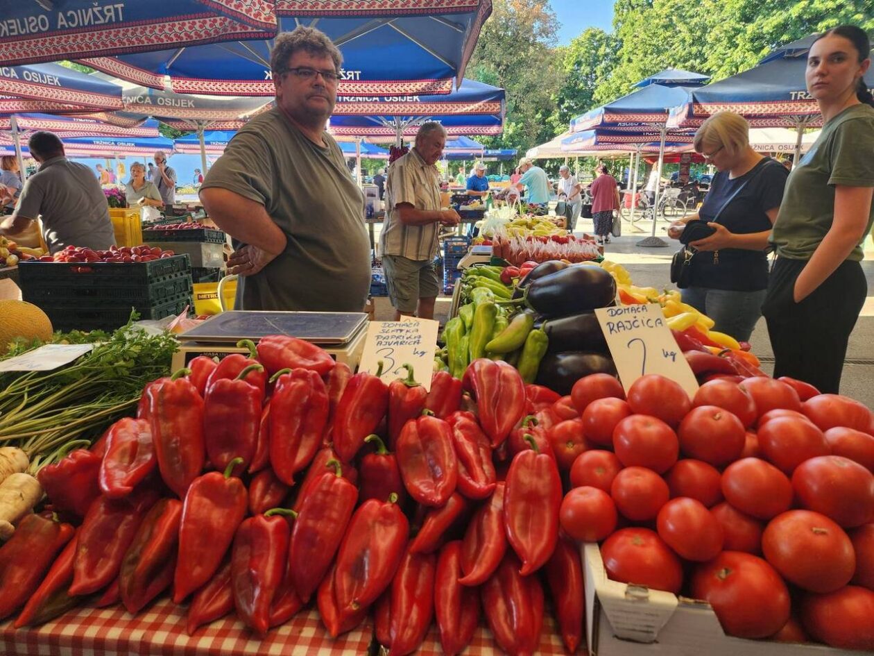 Osječka tržnica 9.8.2025. Osječka tržnica 9.8.2025.