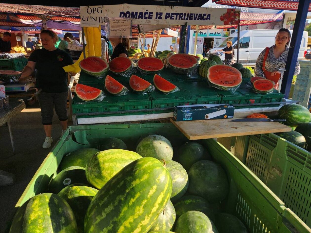 Osječka tržnica 9.8.2025. Osječka tržnica 9.8.2025.
