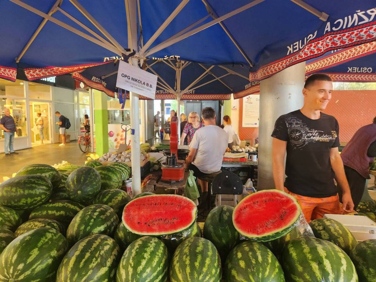 Osječka tržnica 9.8.2025. Osječka tržnica 9.8.2025.
