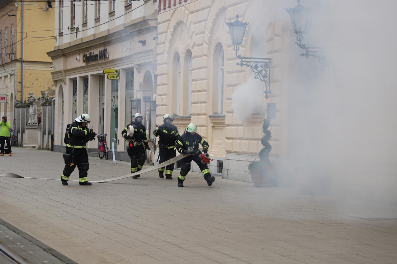 Pokazna vježba potvrdila spremnost operativnih snaga civilne zaštite OBŽ
