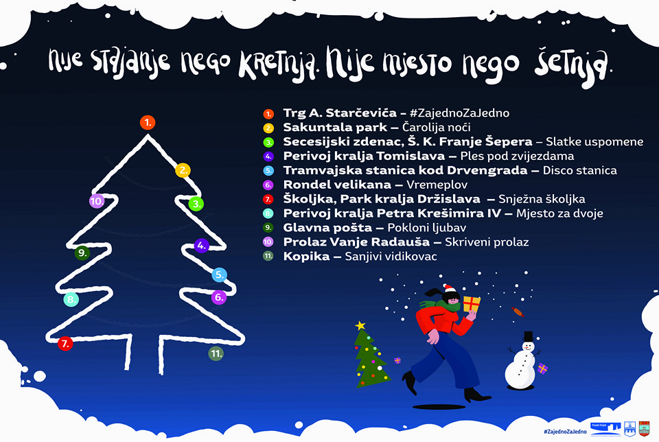 Adventske lokacije u Osijeku Adventske lokacije u Osijeku