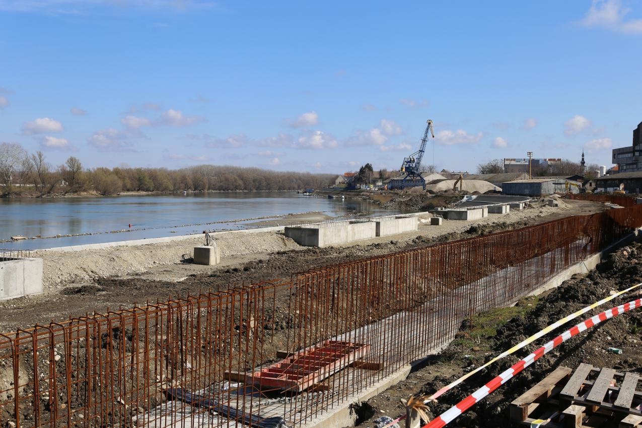 Izgradnja šetnice kroz Osijek prema Donjem gradu