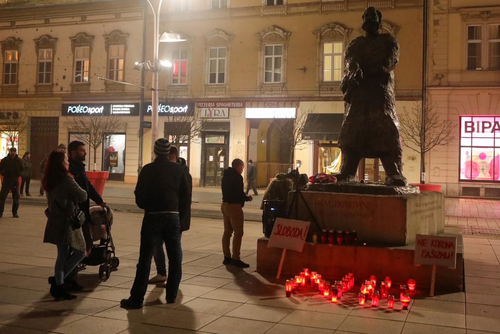 I večeras u Osijeku tihi prosvjed protiv Covid potvrda