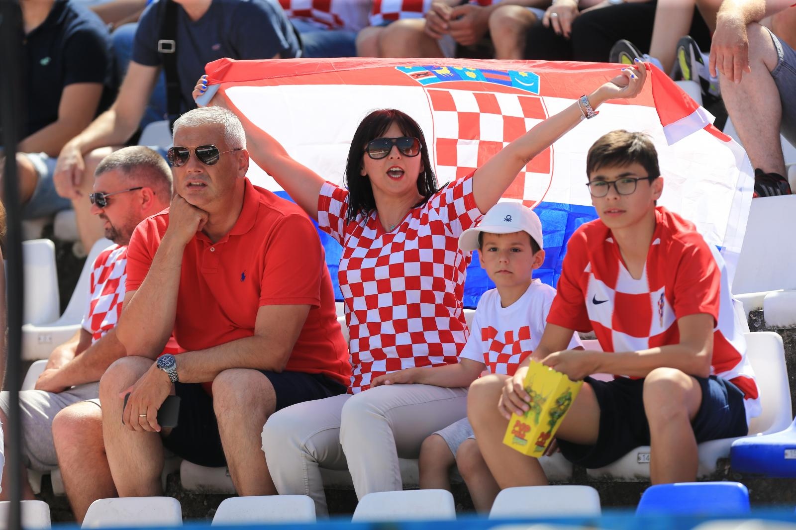 Vatreni u Gradskom vrtu