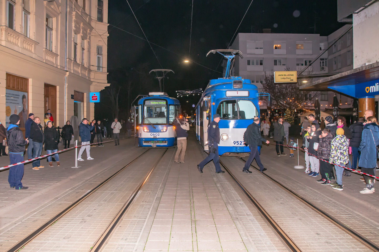 Utrka tramvaja u Osijeku