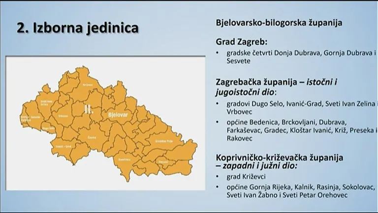 Nove izborne jedinice