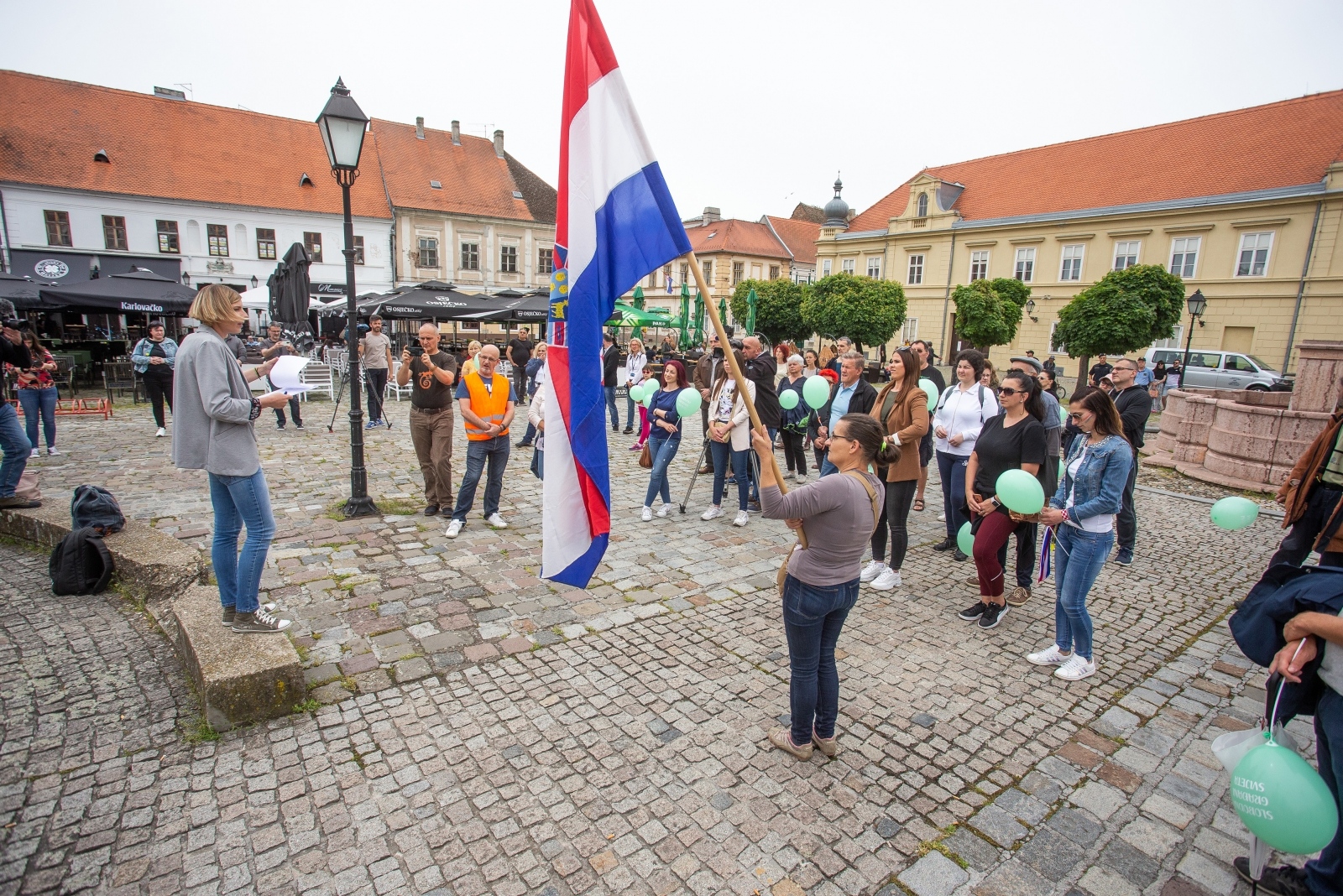 Svjetski prosvjed za slobodu u Osijeku